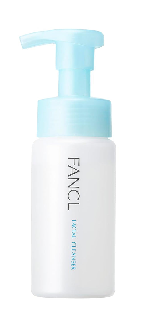 FANCL Pure Moist Cleansing Foam – Japanese Facial Cleanser, Face Wash, Luxurious Foaming Lather, Hydrating, additive-free, Women/Men/Kids, All Skin Types